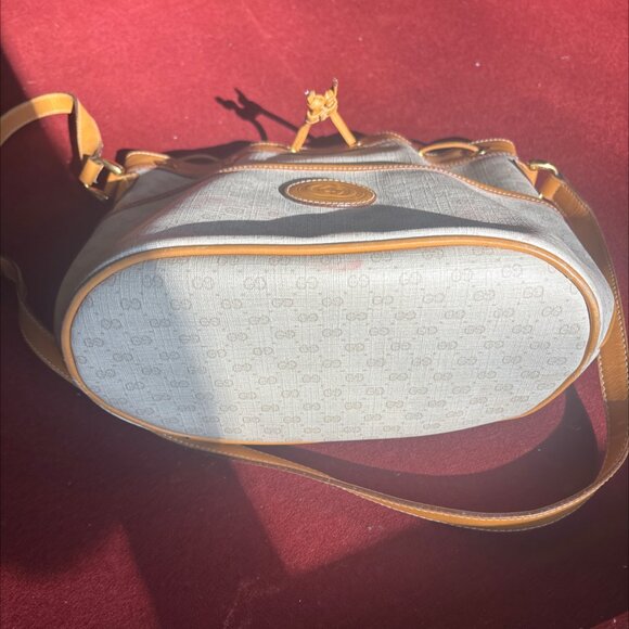 Vintage Gucci GG Canvas Bucket Bag - Picture 8 of 9